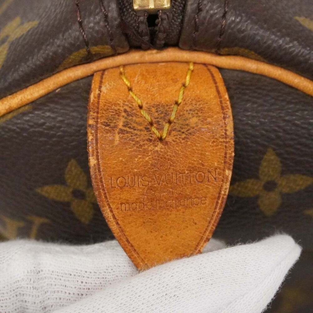 LOUIS VUITTON Brown Monogram Keepall 45 Boston Bag - Picture 5 of 15